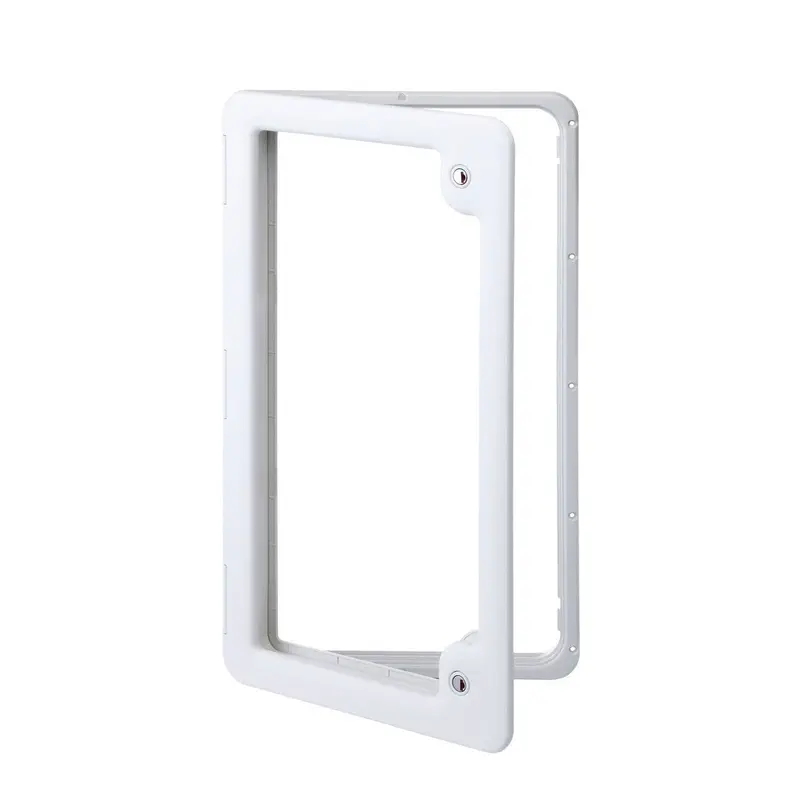 Thetford Model 4 Service Door With Lock – White Finish (26818-80) 1