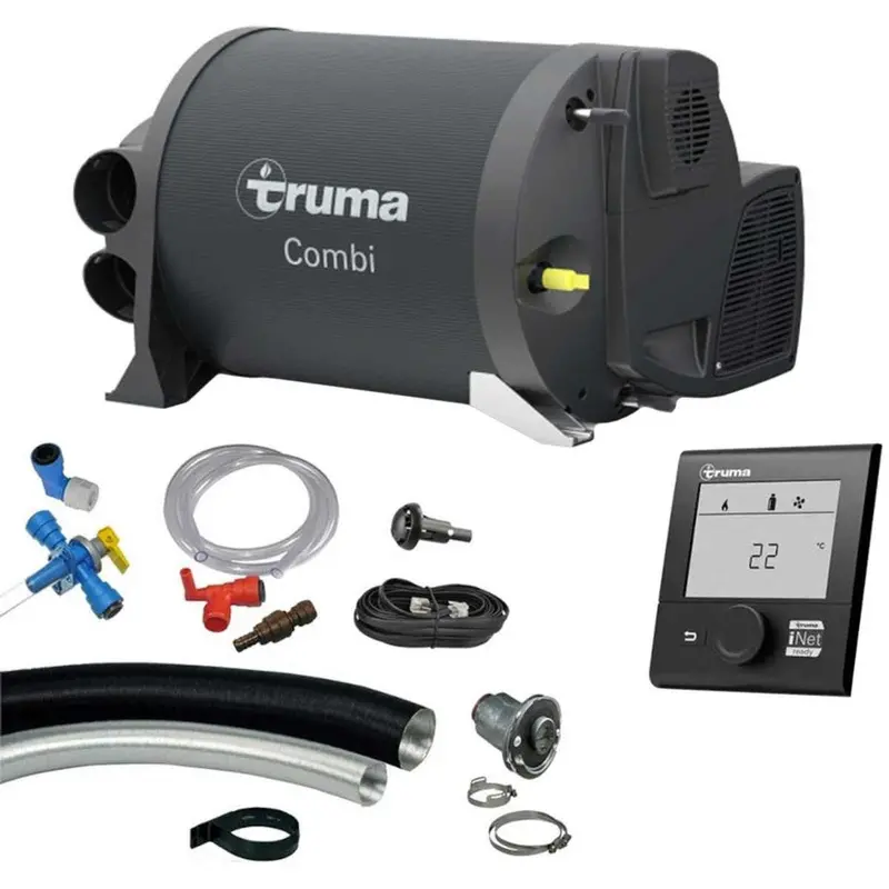 Truma Combi 2E Dual-Function Heater – Space & Water Heating (Gas + Electric) 1