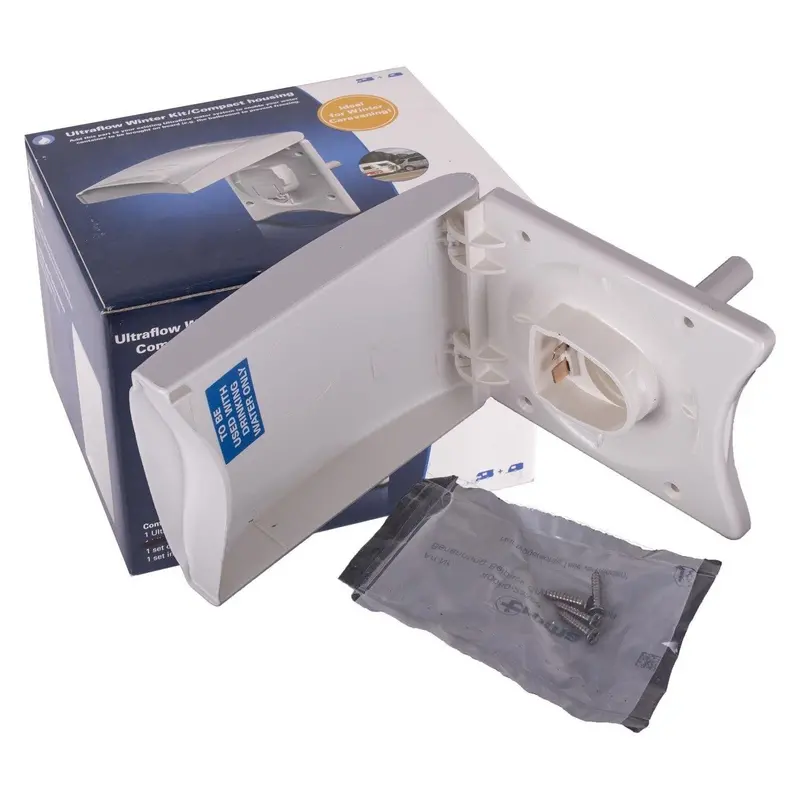 Truma Ultraflow Winter Compact Water Inlet – White Housing (Model 46030-01) 1