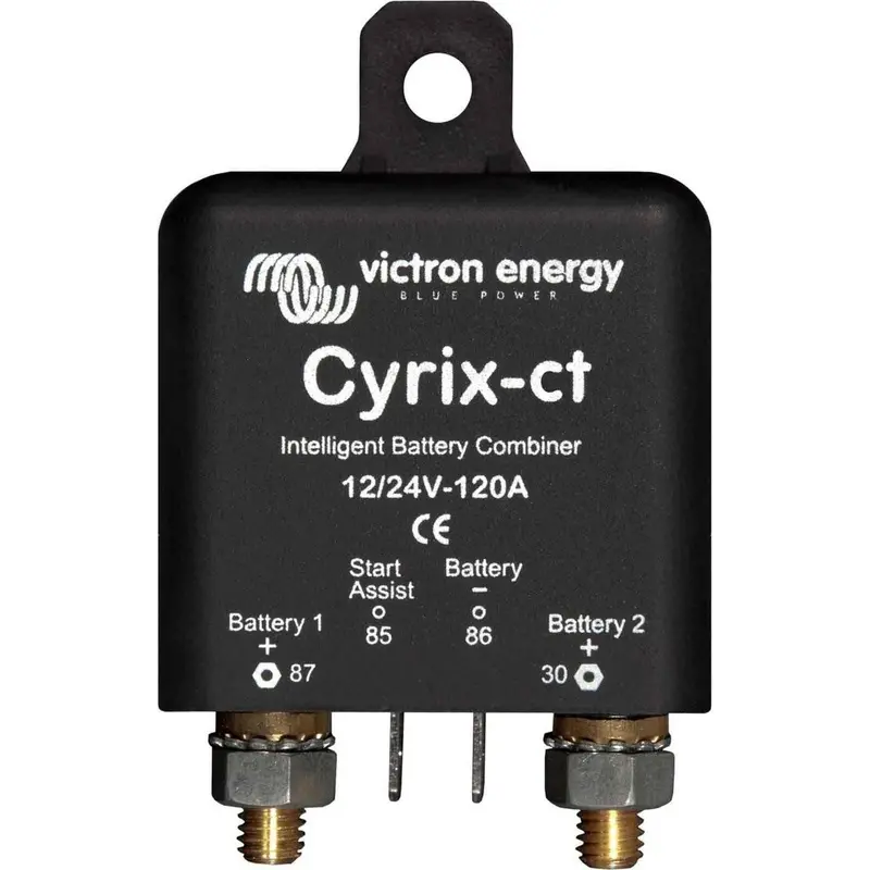 Victron Cyrix-Ct Battery Combiner – 12V/24V, 120A Automatic Relay 1