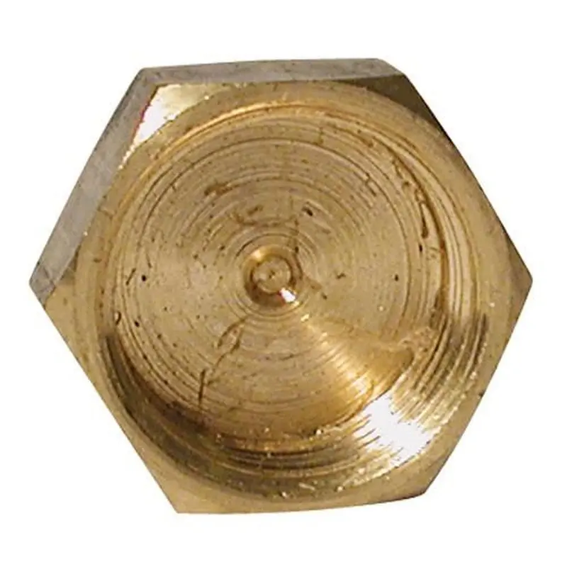 Wade Brass 3/8" Bsp Blanking Nut – Corrosion-Resistant Fitting 1