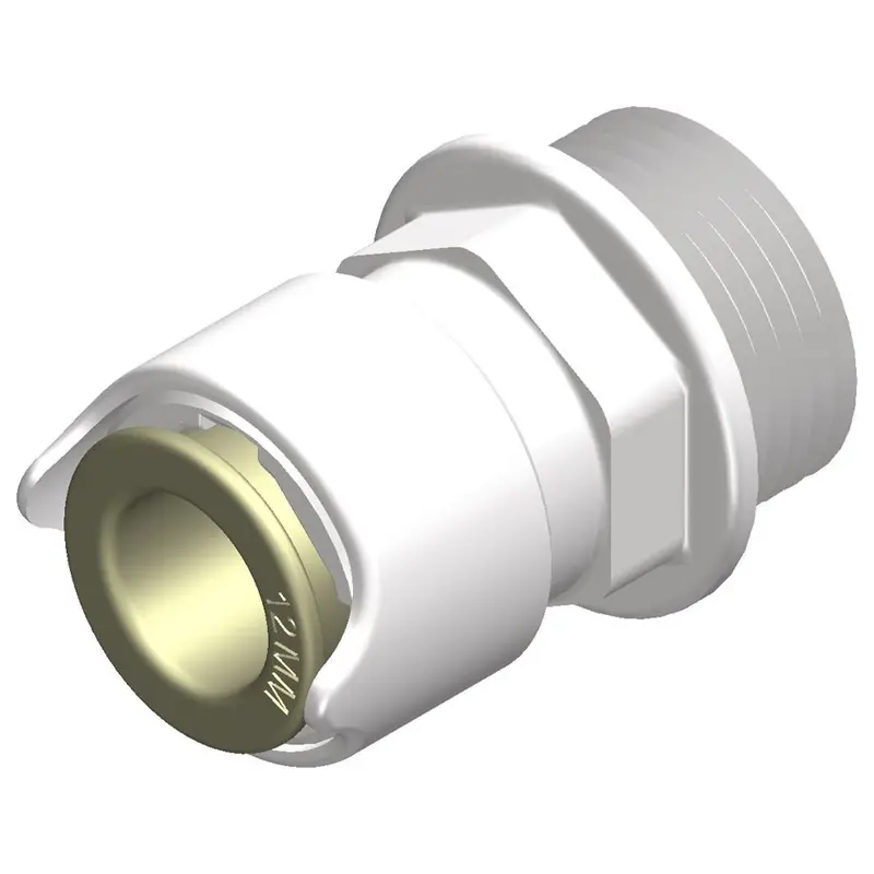 Whale 1/2" Bsp Male To 12Mm Adaptor – Rv & Motorhome Use 1